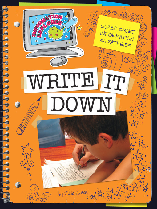 Title details for Write It Down by Julie Green - Available